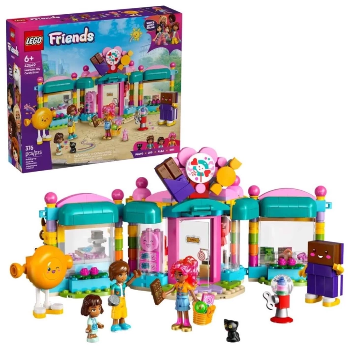 BFS   42649 Lego Friends Heartlake City Şekerci Dükkanı  parça + yaş