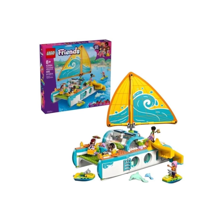 BFS  42664 Lego Friends Gezi Teknesi Macerası 685 parça +8 yaş