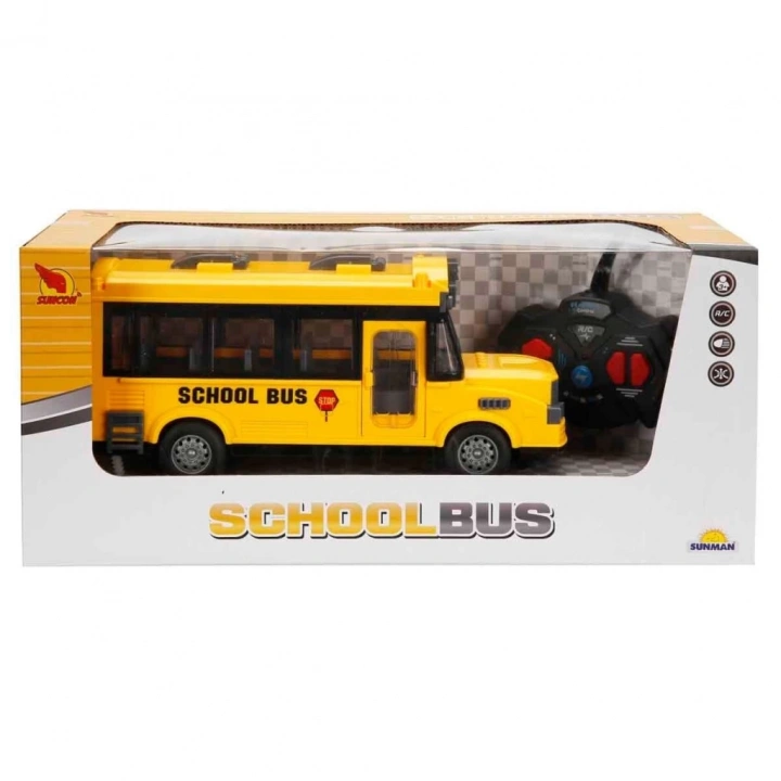 BFS  4322 SUN-YFN-SNC-R C OTOBÜS 1 32 OKUL FF IŞIKLI 27MHZ