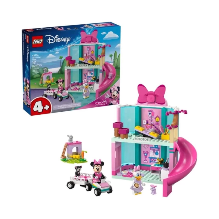 BFS  43274 Lego Disney Minnienin Evcil Hayvan Oteli 161 parça +4 yaş