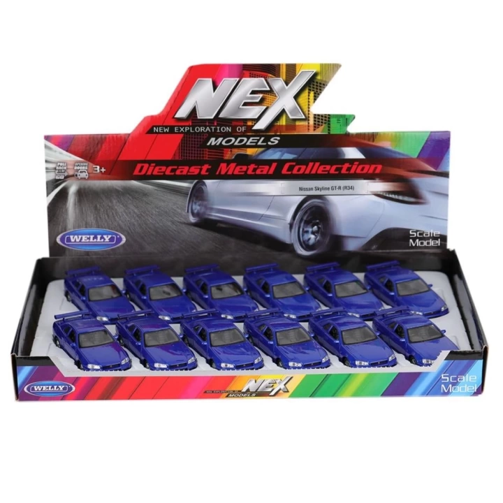 BFS   43798 Welly Çek Bırak Nissan Skyline -Karsan Oyuncak