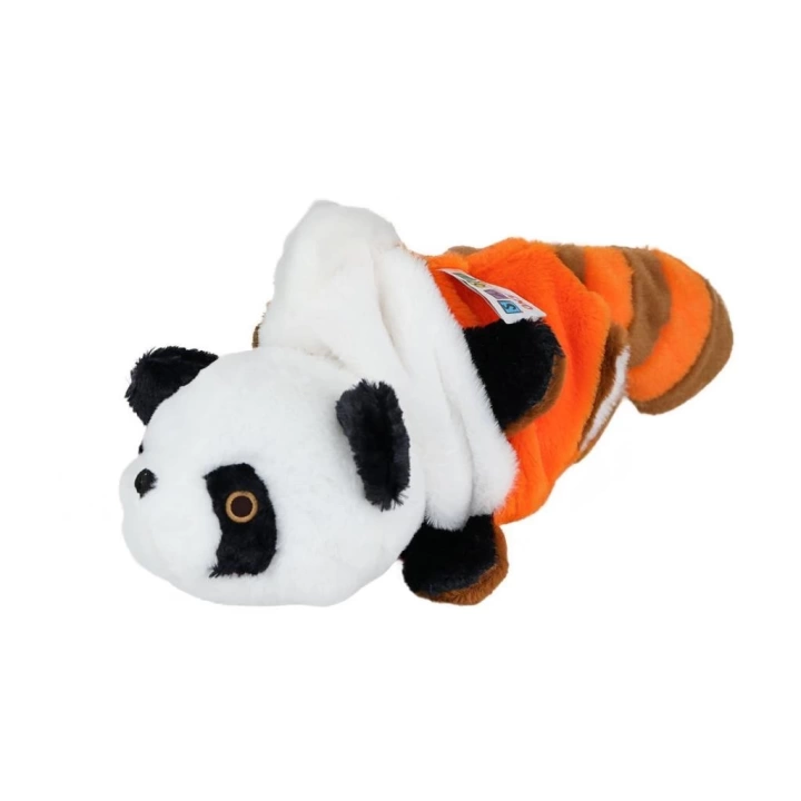 BFS   4745 Çift Taraflı Panda Rakun Peluş -My Friend Toys