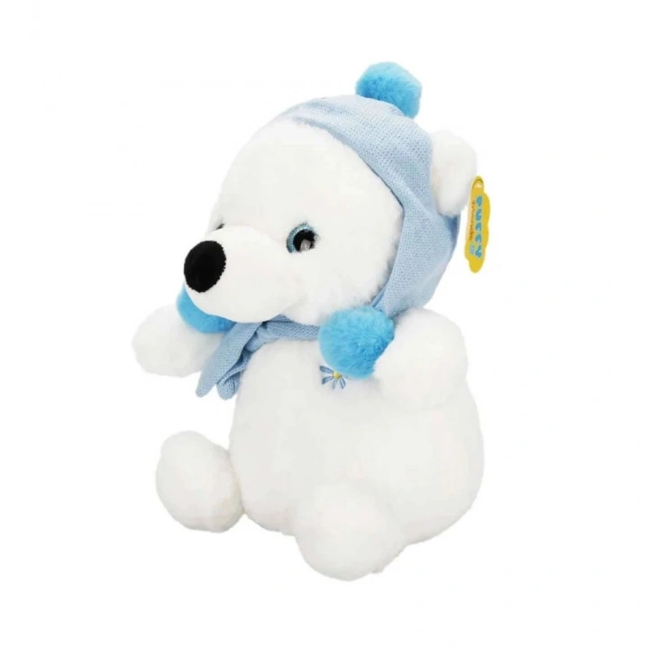 BFS 4773 Şapkalı Atkılı Kutup Ayı 30 cm -
