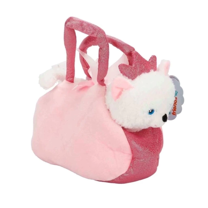 BFS   4775 Peluş Kedi Köpek Taşıma Çantalı 20 cm -Sunman