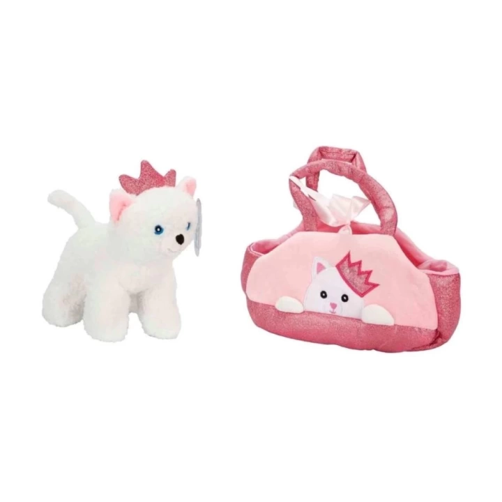 BFS   4775 Peluş Kedi Köpek Taşıma Çantalı 20 cm -Sunman