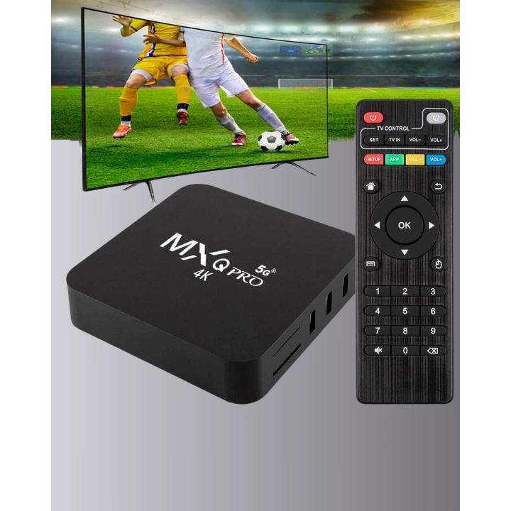 BFS 4K Android TV Box – 2GB RAM 16GB ROM, Hızlı Wi-Fi Bağlantılı Akıllı Medya Kutusu