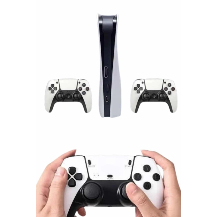 BFS 4K HD Klasik Retro Game Box 3000 Oyunlu Çift Kollu Çift Kişilik Oyun Konsolu