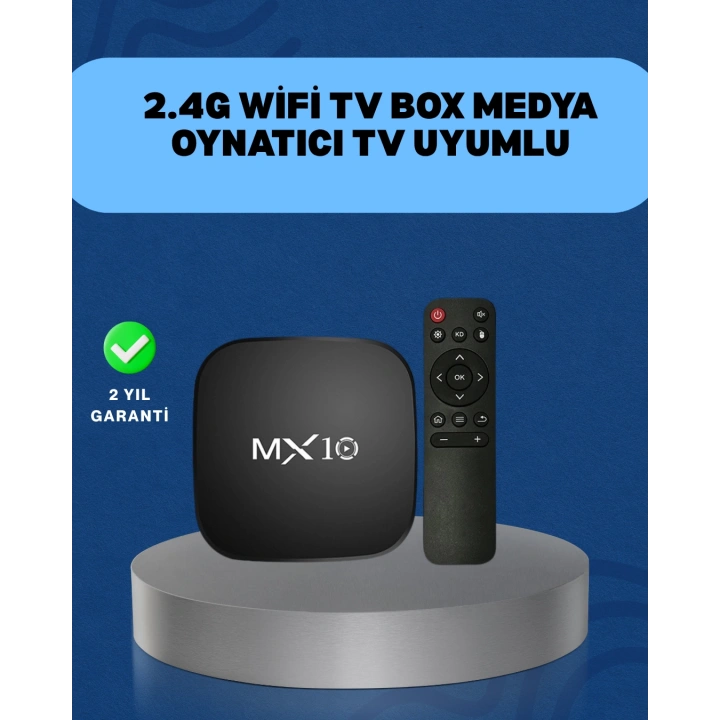 BFS 4K Medya Kutusu HDMI-USB Bağlantılı Android TV Çözümü