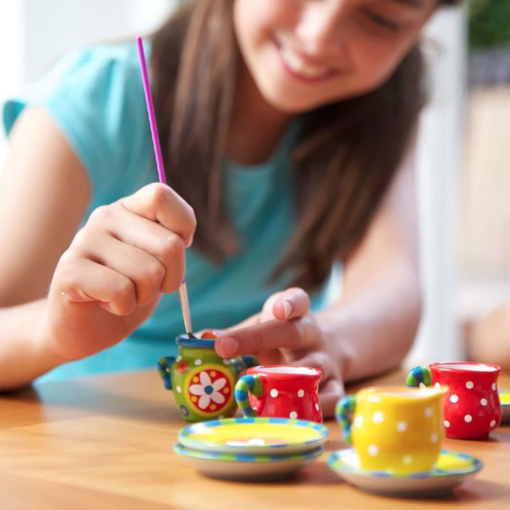 BFS   4M Mini Çay Seti Boyama Seti