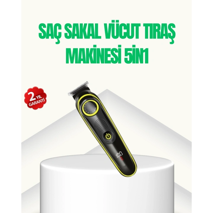 BFS 5-in-1 Saç ve Sakal Şekillendirici Erkek Bakım Seti