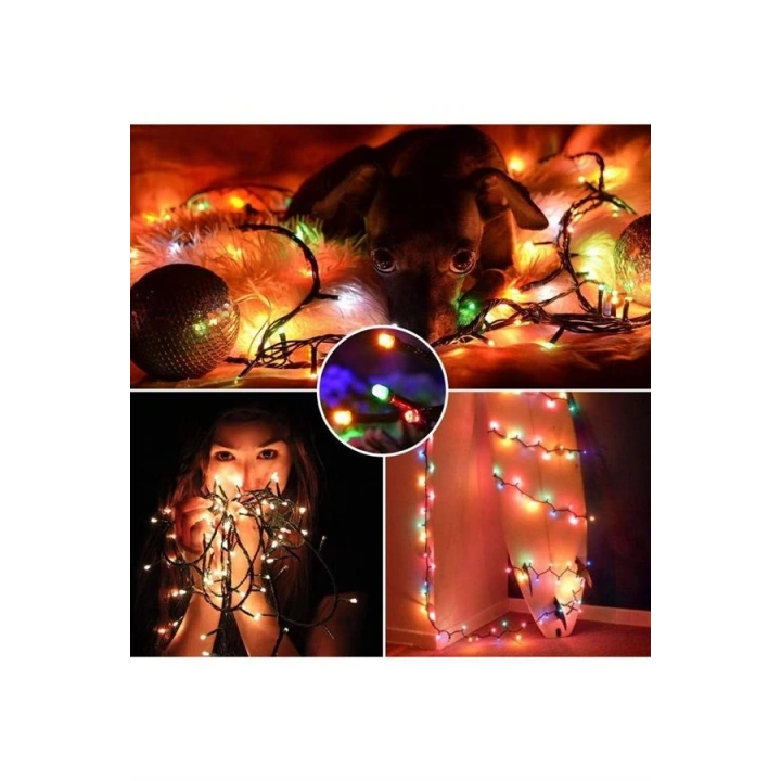 BFS 5 Metre Ampul LED Işık Renkli RGB Çok Renkli Led Aydınlatma