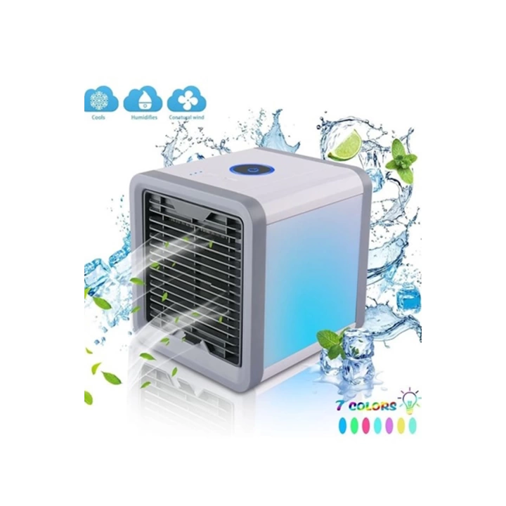 BFS 500 Ml Işıklı Masa Üstü Mini Klima Soğutucu Hava Nemlendirici 3 Kademe