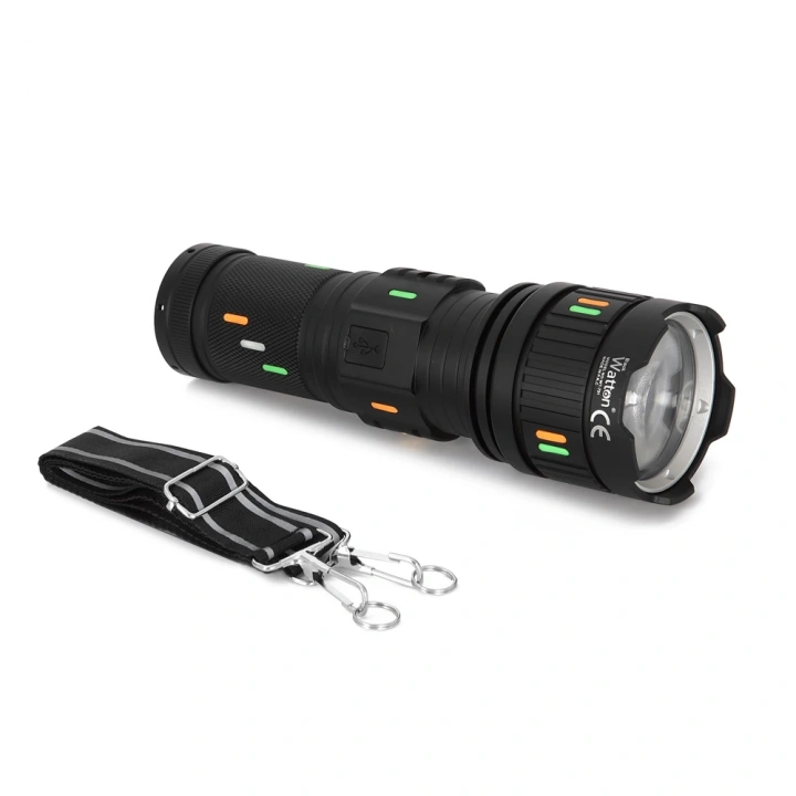 BFS 5000 Lümen Cree Tg Led Şarj Göstergeli El Feneri  Wt-731