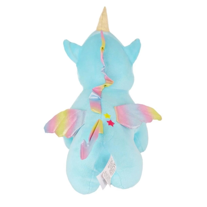 BFS   5018 Kadife Mavi Unicorn -My Friend Toys