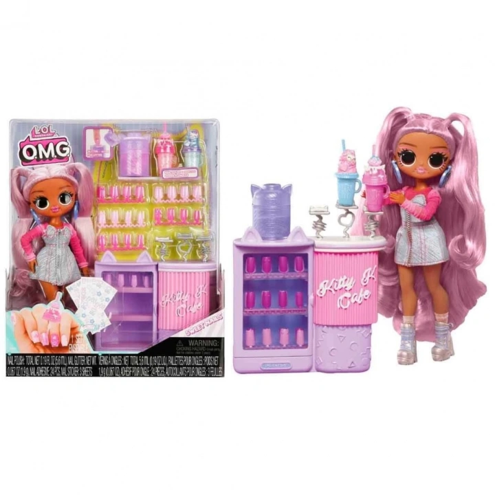 BFS  503859 L.O.L. O.M.G. Sweet Nails Kitty K. Cafe