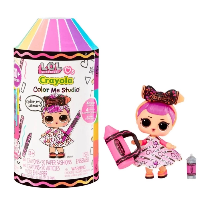 BFS   505273 L.O.L. Tots Crayola Bebeği