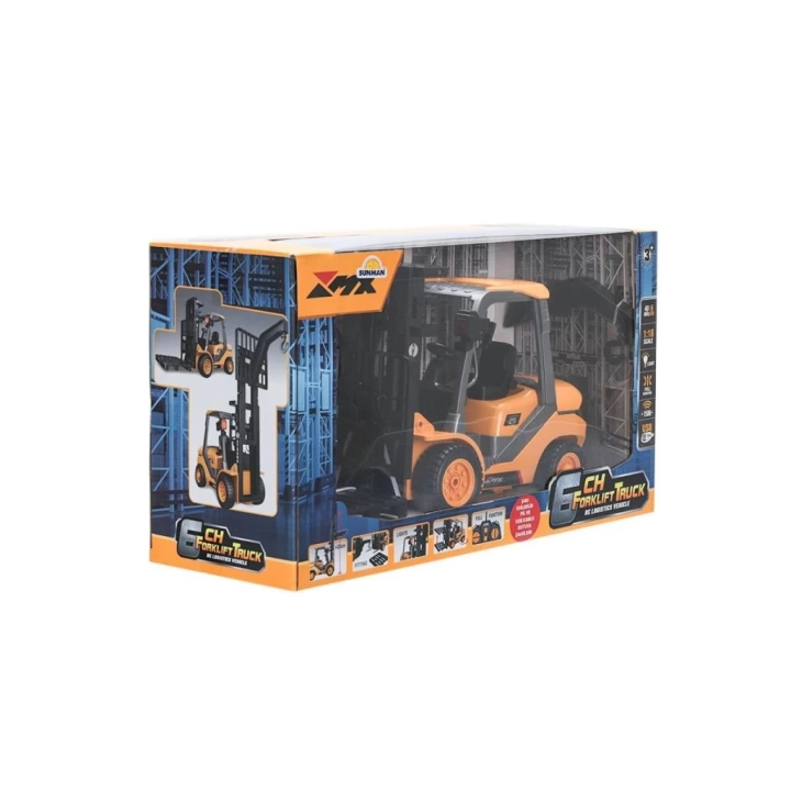 BFS  5087 SUN-RST-RC İŞ MAKİNESİ 1 18 FORKLİFT FF IŞIKLI 6CH 3 7V USB 40MHZ