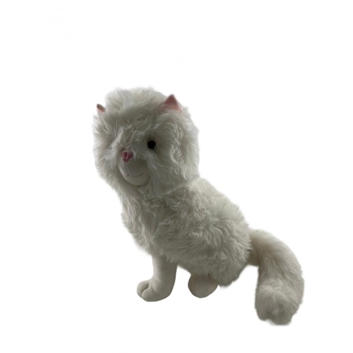 BFS 5124 PUFFY OTURAN BEYAZ KEDİ