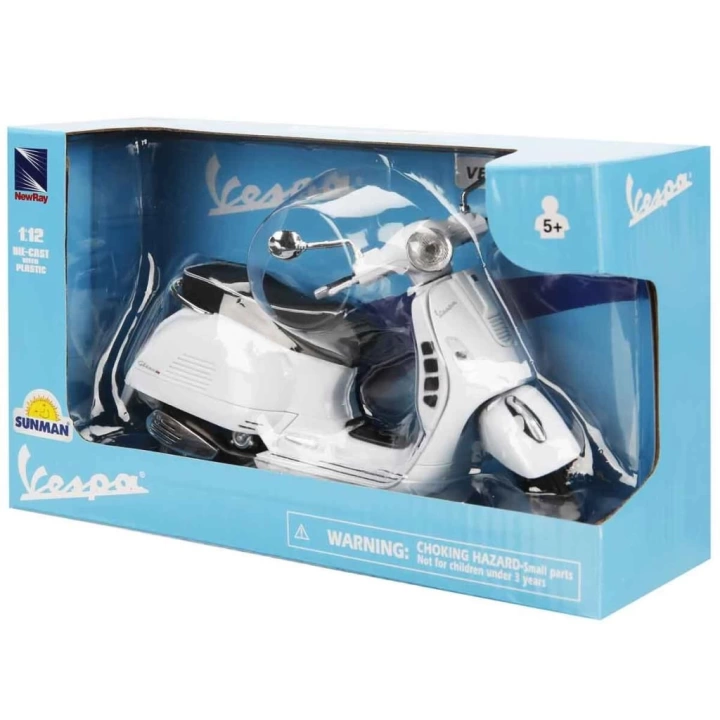 BFS  57243 SUN- Vespa  GTS 300 Super Beyaz Motor 1:12