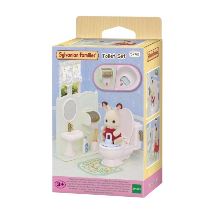 BFS   5740 Sylvanian Families Tuvalet Seti (figürler dahil değildir) +3 yaş
