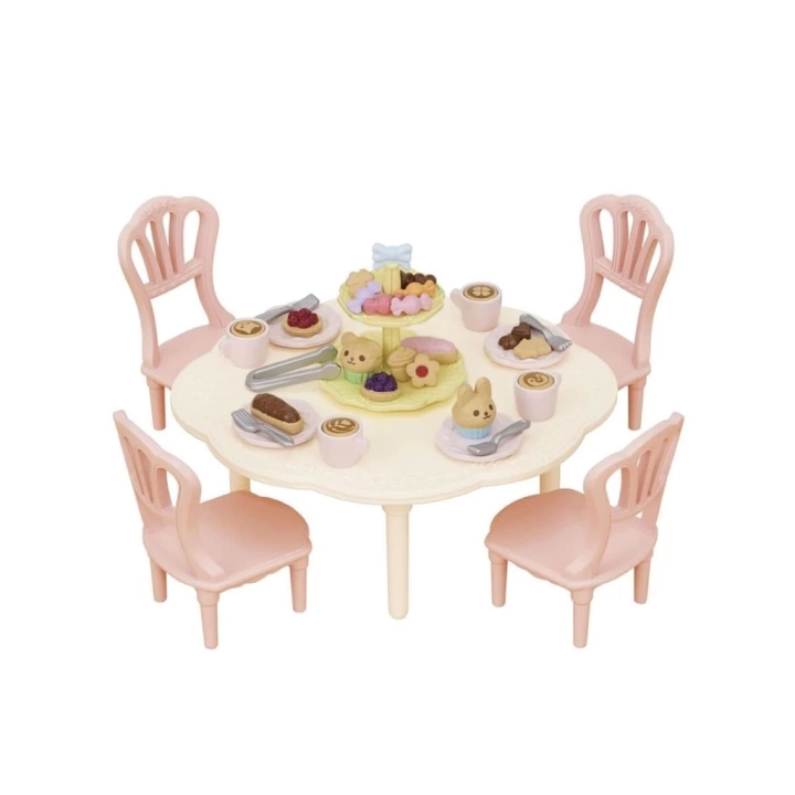BFS   5742 Sylvanian Families Tatlı Partisi Oyun Seti (figürler dahil değildir) +4 yaş