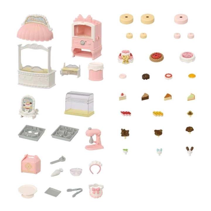 BFS   5807 Sylvanian Families Kasaba Pasta Dükkanı Oyun Seti +3 yaş
