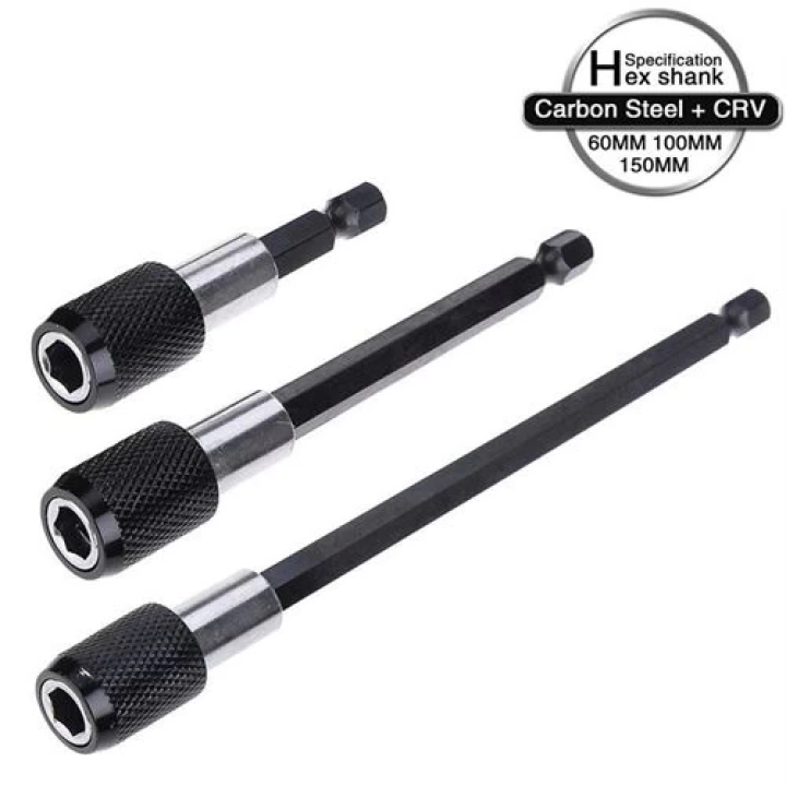 BFS  6 10 15 cm 3 lü Bits Uzatma Adaptörü