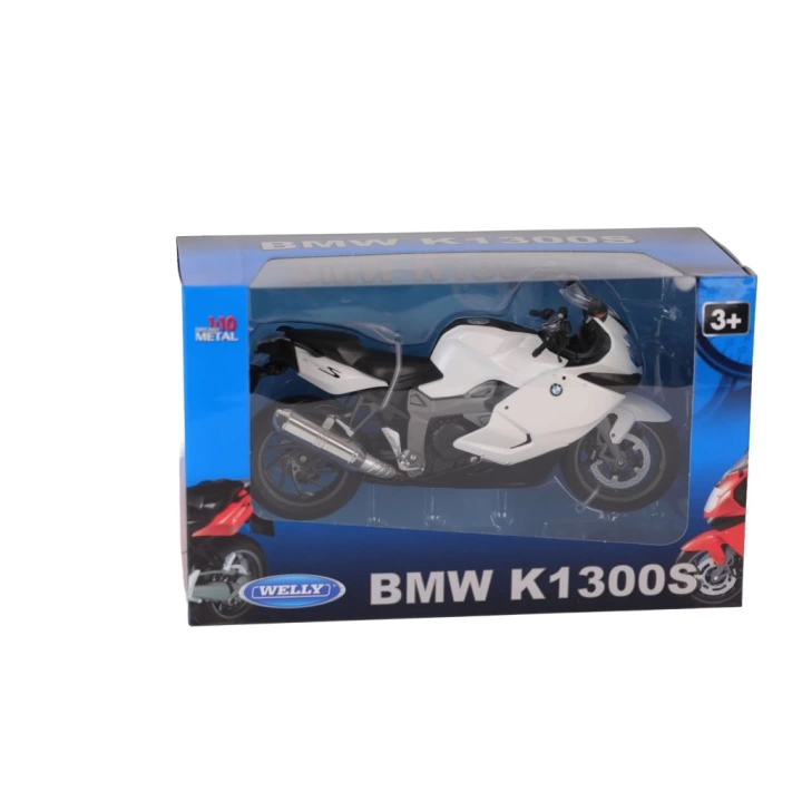 BFS  62805 WELLY 1 10 METAL MOTORBİSİKLET BMWK