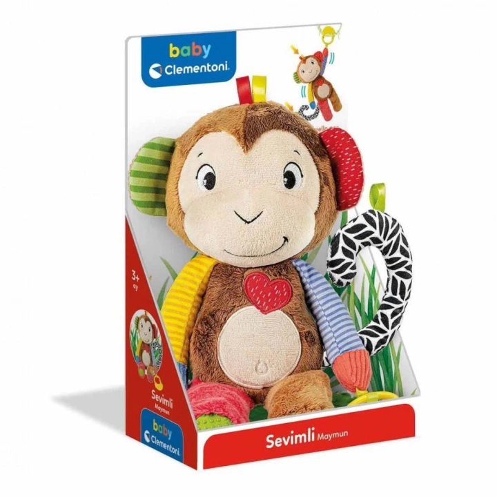 BFS  64187 Baby Clementoni - Minik Maymun