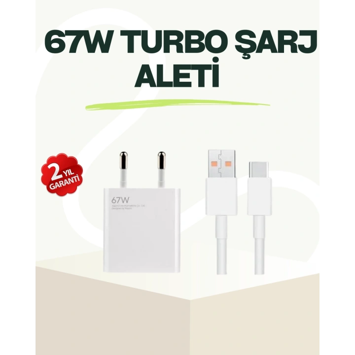 BFS 67 Watt Güçlü Çift Turbo Şarj Aleti iPhone 13 14 15 Pro Max Uyumlu