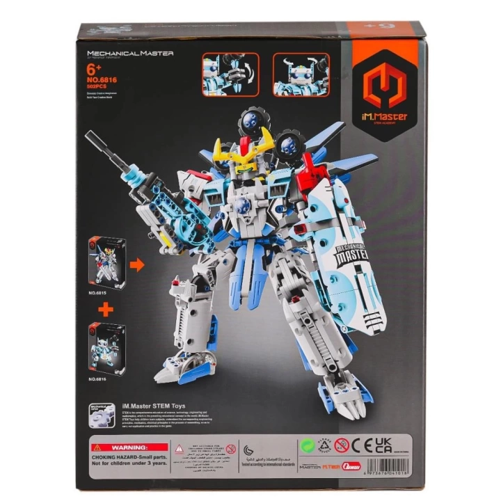 BFS   6816 IMM Çekiçli Savaşçı Blok Seti 502 Parça
