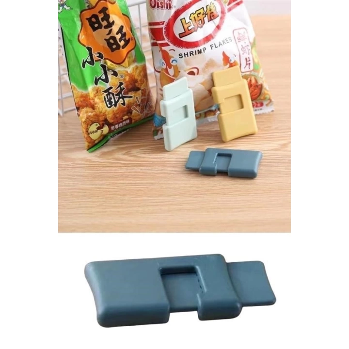 BFS   6lı Hava Sızdırmaz Poşet Torba Ambalaj  Ve Paket Kıstırmalı Kapatma Klipsi