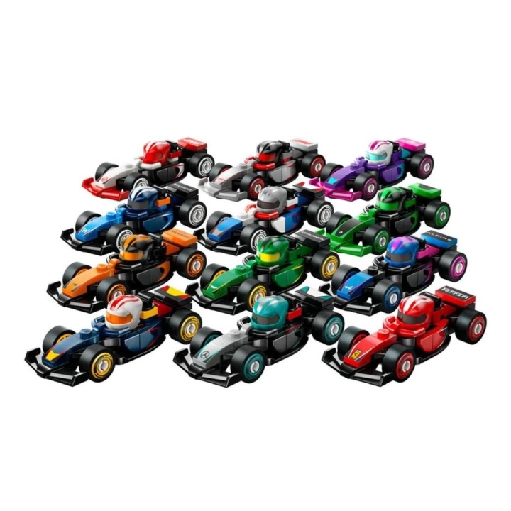 BFS   71049 Lego Formula1 Sürpriz Paket Koleksiyonluk Yarış Arabası 29 parça +5 yaş