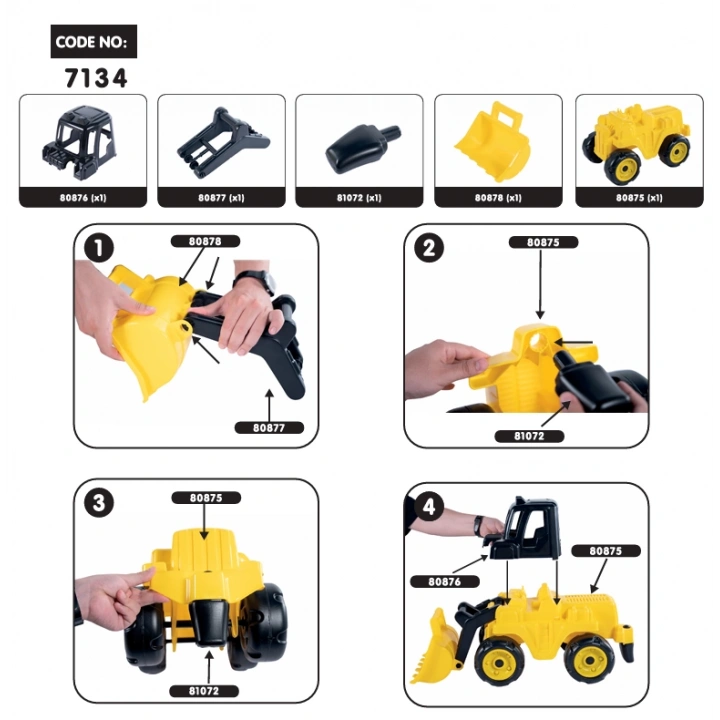 BFS  7134 Dev Dozer -Dolu Oyuncak