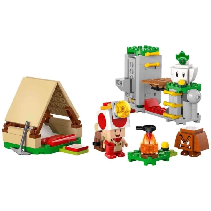 BFS  72040 Lego Super Mario - Kaptan Toadun Kampı 159 parça +6 yaş