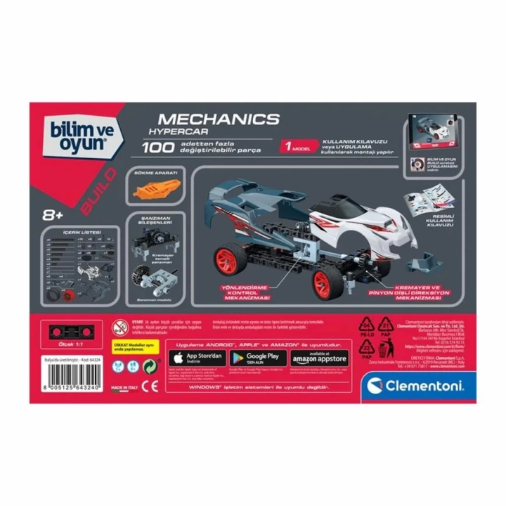 BFS  75057TR Mekanik Laboratuvarı - Supercar +8 yaş