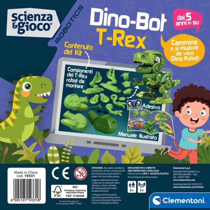 BFS  75073 Robotik Laboratuvarı - Dinobot T-Rex +5 yaş