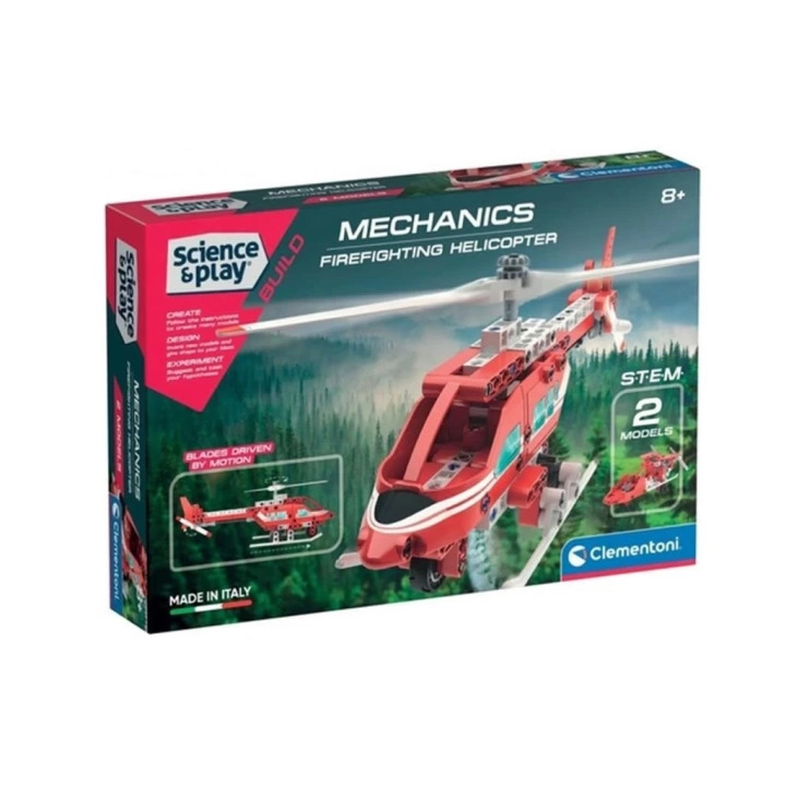 BFS  75075TR Mekanik Laboratuvarı - Firefighting Helicopter +10 yaş