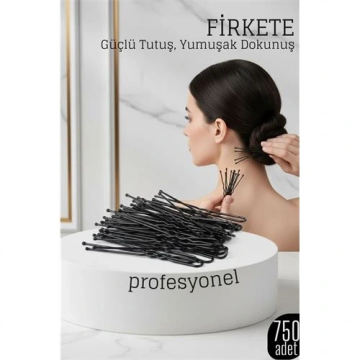 BFS 750’li Siyah Saç Firketesi Profesyonel Saç Şekillendirme İçin