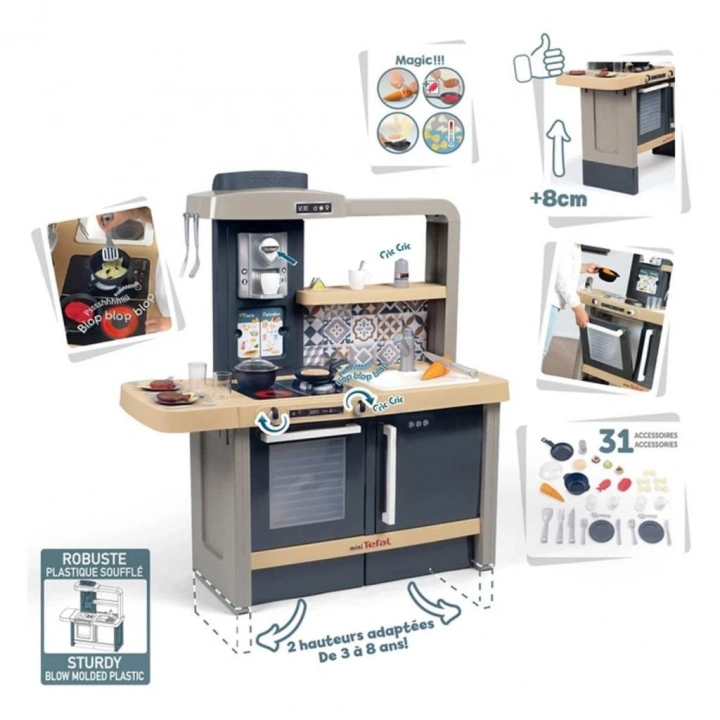 BFS 760031208 Smoby  Evolutive Mutfak