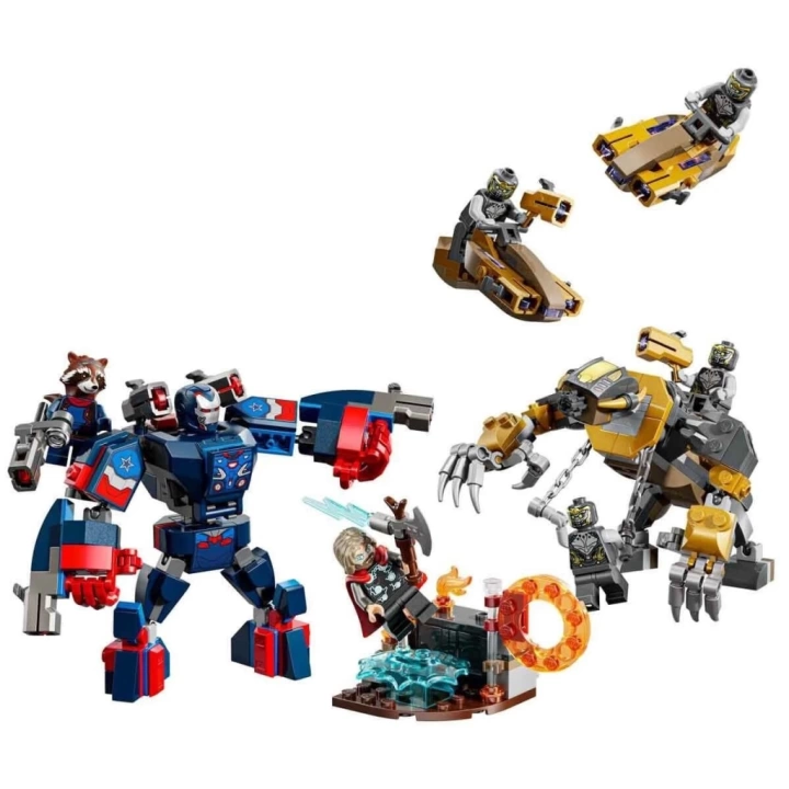 BFS  76322 Lego Marvel Avengers: Endgame Thor, Chitauriye Karşı 373 parça +8 yaş