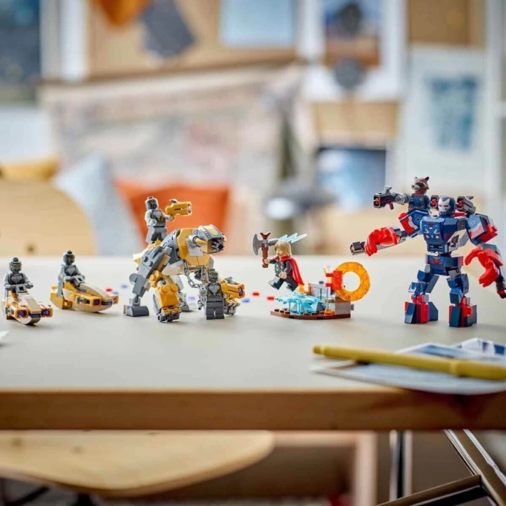 BFS  76322 Lego Marvel Avengers: Endgame Thor, Chitauriye Karşı 373 parça +8 yaş