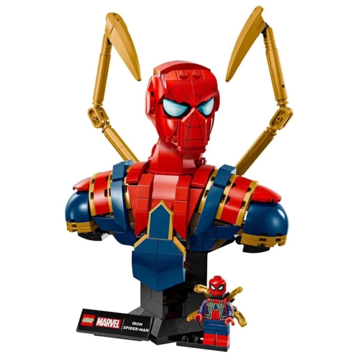 BFS  76326 Marvel Iron Örümcek Adam Büstü 379 parça +18 yaş
