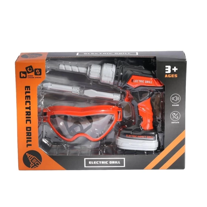 BFS  778-4 Sesli Oyuncak Matkap Seti -Prestij