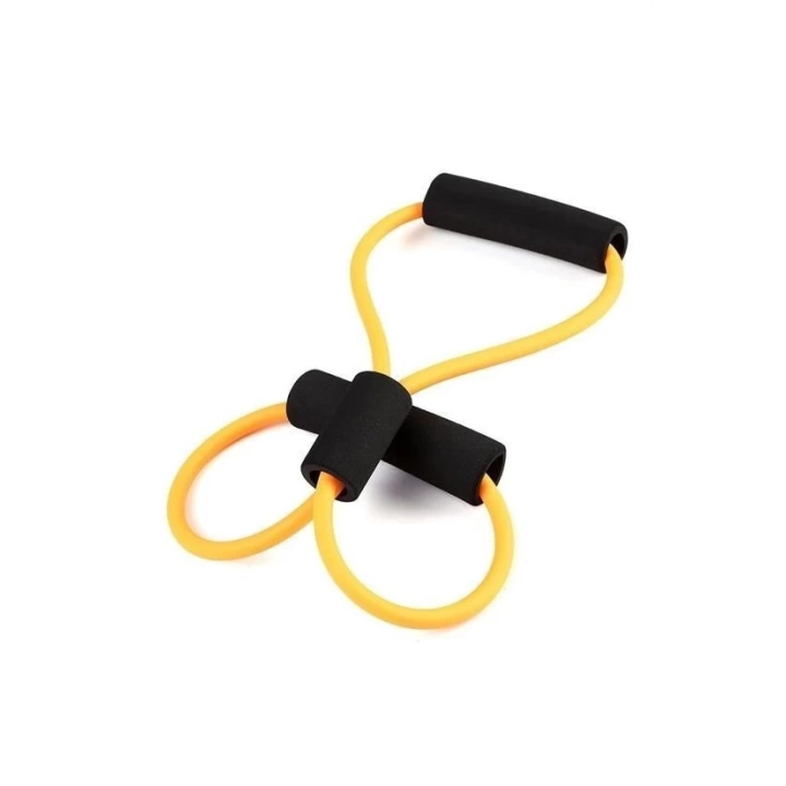 BFS  8 Şeklinde Direnç Bandı Yoga Plates Ve Vücut Geliştirme Egzersiz Bandı