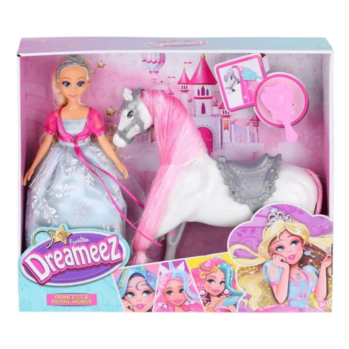 BFS   81047 Dreameez Prenses Bebek ve Atı -Sunman