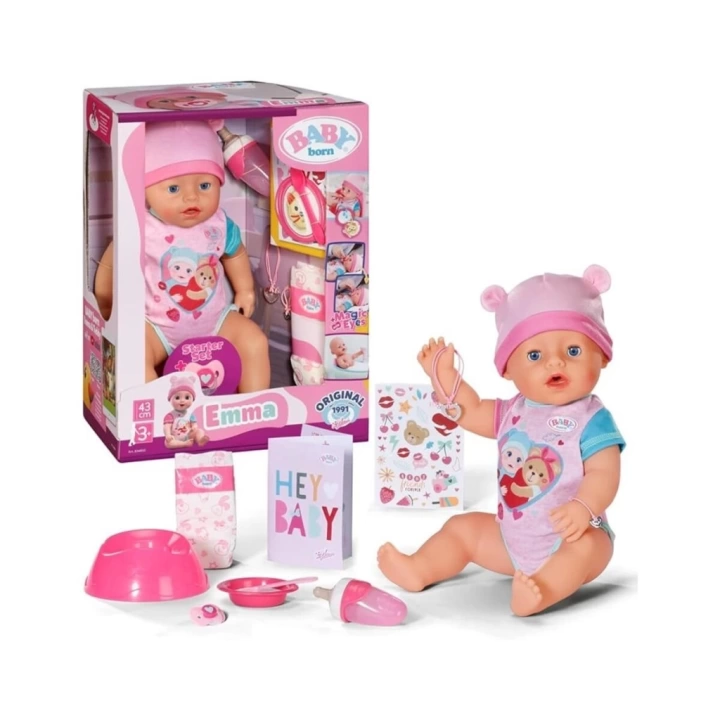 BFS  834800 Baby Born Emma 43cm bebek