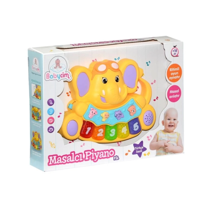 BFS   855-31A-24  Birliktoys, Babycim Masalcı Piyano-Fil