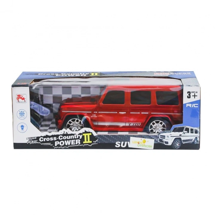 BFS   8578-2A Kumandalı Şarjlı Jeep Cross Country -Limon Oyuncak