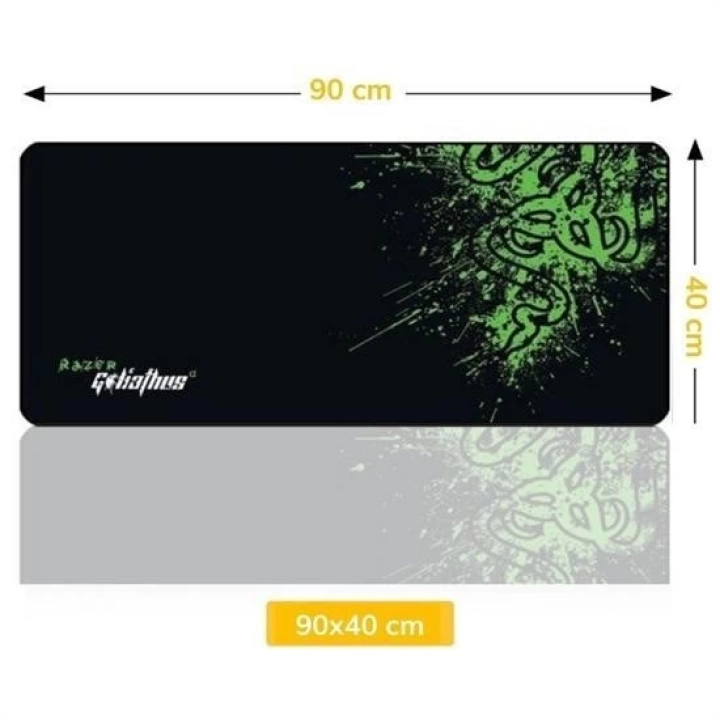 BFS  90x40 Mouse Pad Gaming Oyuncu Gamer Kaymaz Taban Büyük Boy Ofis Tipi Fare Altlığı Goliathus